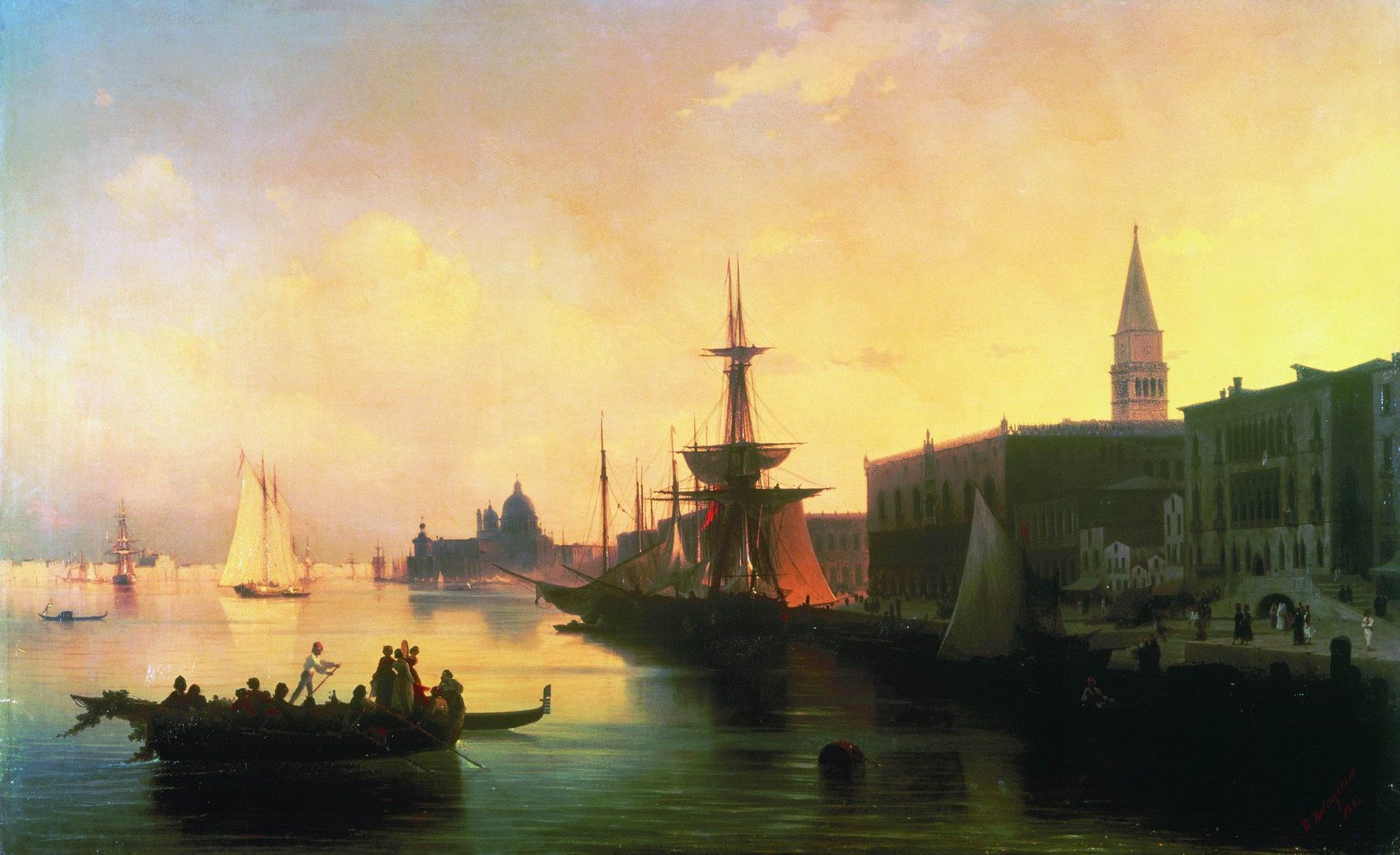 И.К.&nbsp;Айвазовский. «Венеция», 1842