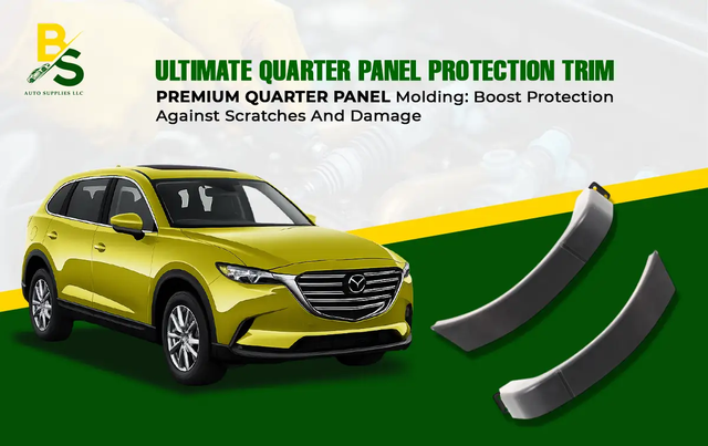 Premium Quarter Panel Molding: Boost Protection Against Scratches and Damage