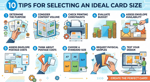 Top 10 Tips for Selecting an Ideal Card Size