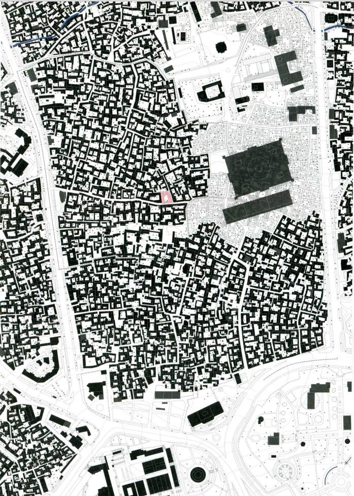 ABU BAKR SHOSHIY MAHALLA, TASHKENT (1:4&#39;000). MAHALLA (Mostra Internazionale di Architettura). ACDF, Tashkent 2021. p20