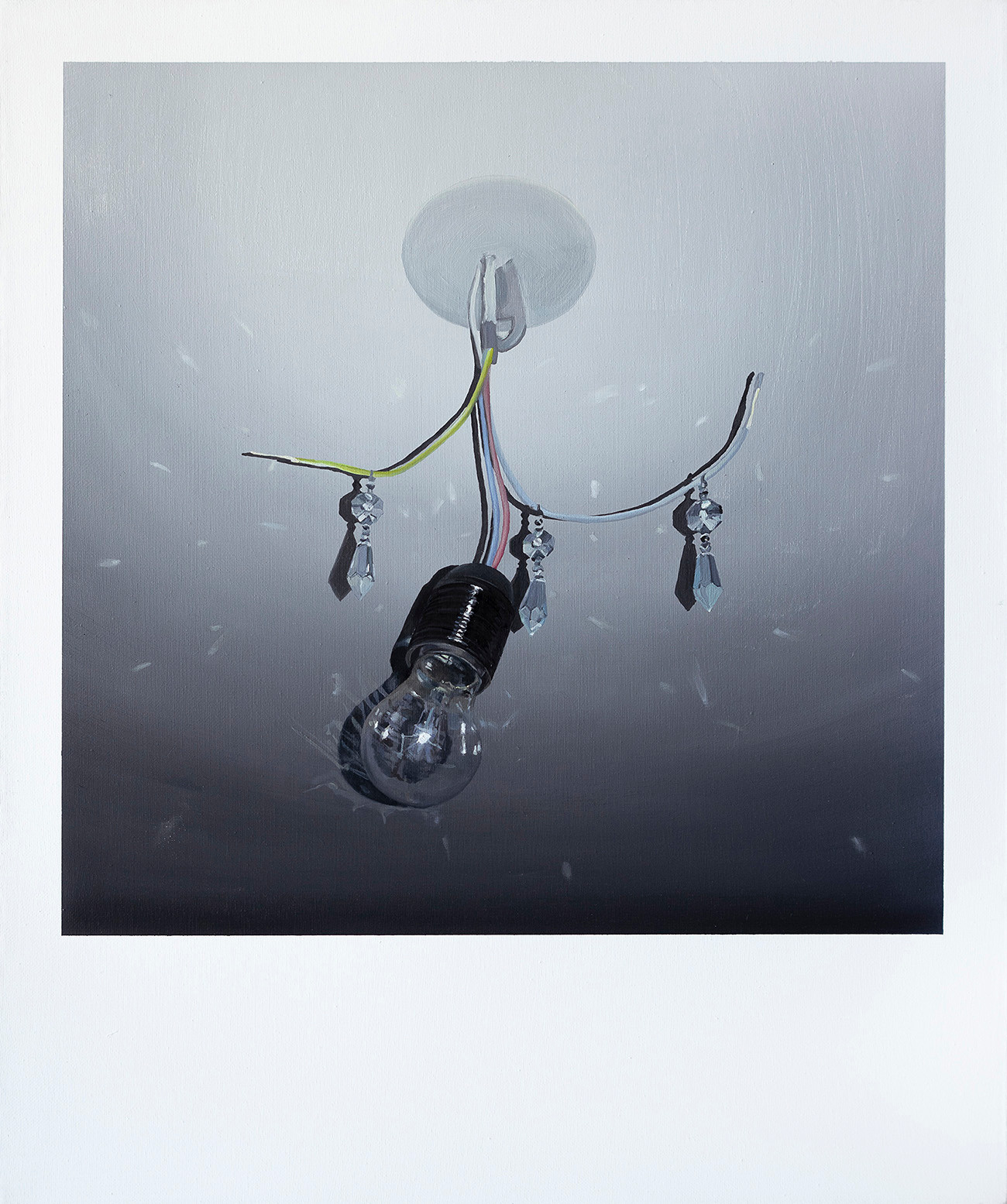 Union of impossible. “Premonition”, oil on canvas, 60×50 cm, 2021