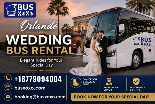 Orlando Wedding Bus Rental: A Simple Guide to Guest Transportation