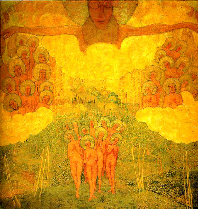 «Торжество неба / Triumph of the Skies» (1907), К. Малевич
