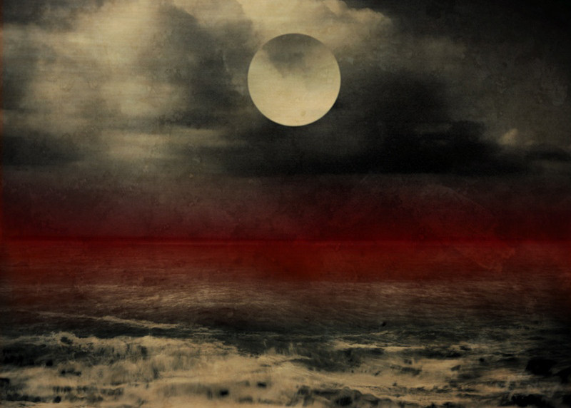 Cédric Zuwala, Full Moon, Red Horizon.