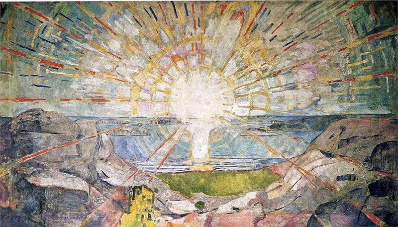 Edvard Munch — The Sun (1911)