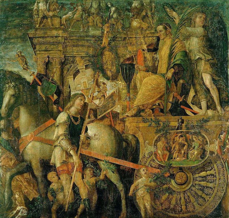 Андреа Мантенья (ок. 1431-1506), «Триумфы Цезаря», фрагмент