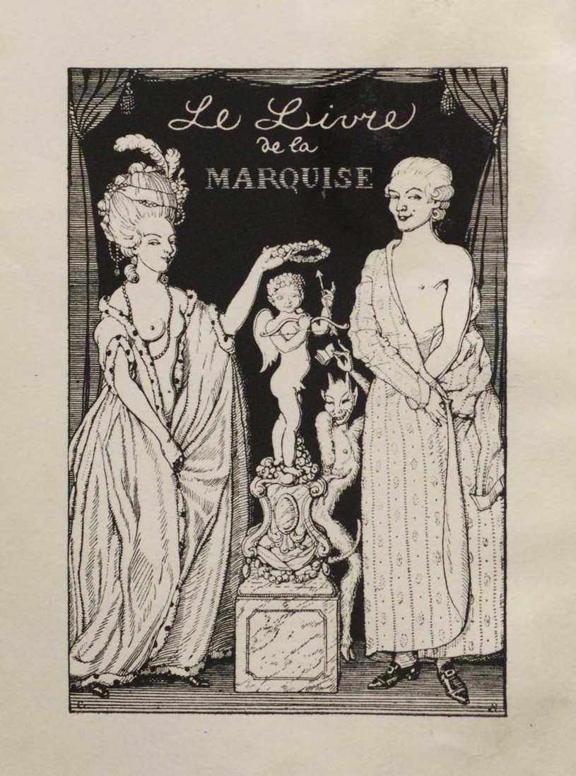 Le Livre de la Marquise. Recueil de Poesie et de Prose. St.-Petersbourg, R. Golike et A. Wilborg, 1918.