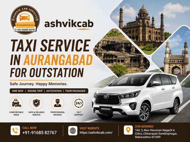 Taxi Service In Aurangabad For Outstation