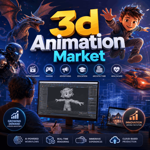 How Is the 3D Animation Market Bringing Digital Worlds to Life?