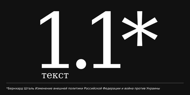 Бернхард Шталь. Изменение внешней политики России и война против Украины