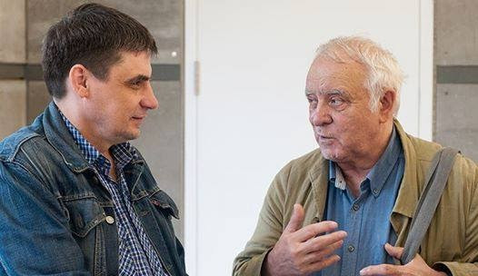 Фото Рауля Скрылёва, 2015. Виталий справа, я&nbsp;— слева.