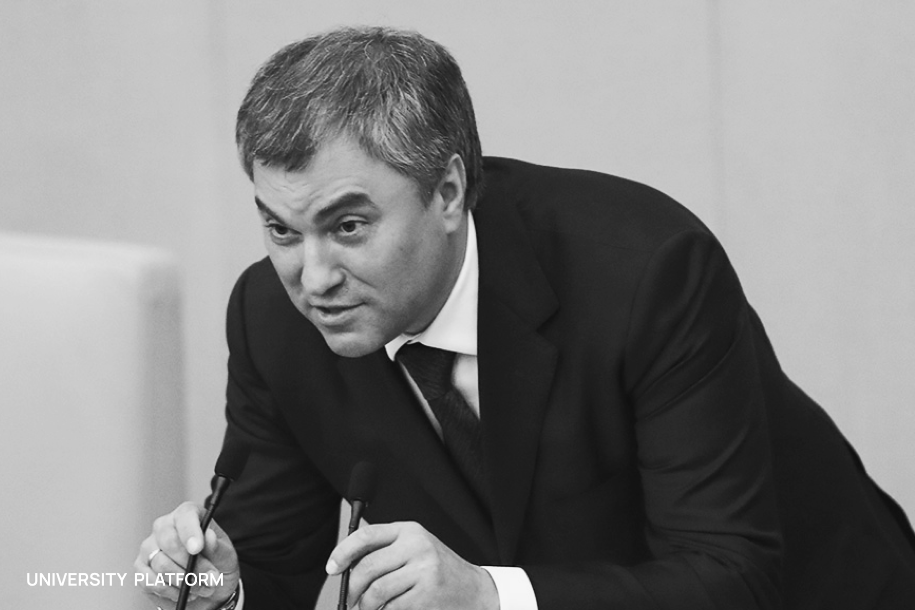 Vyacheslav Volodin, the speaker in the State Duma 