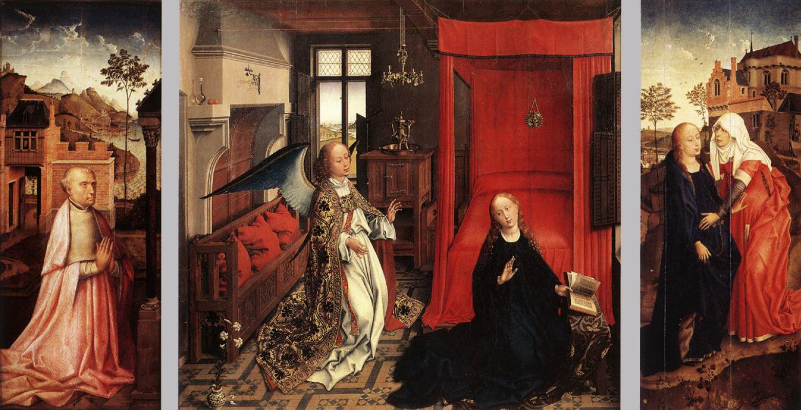 Рогир ван дер Вейден. «Благовещение» (1434)