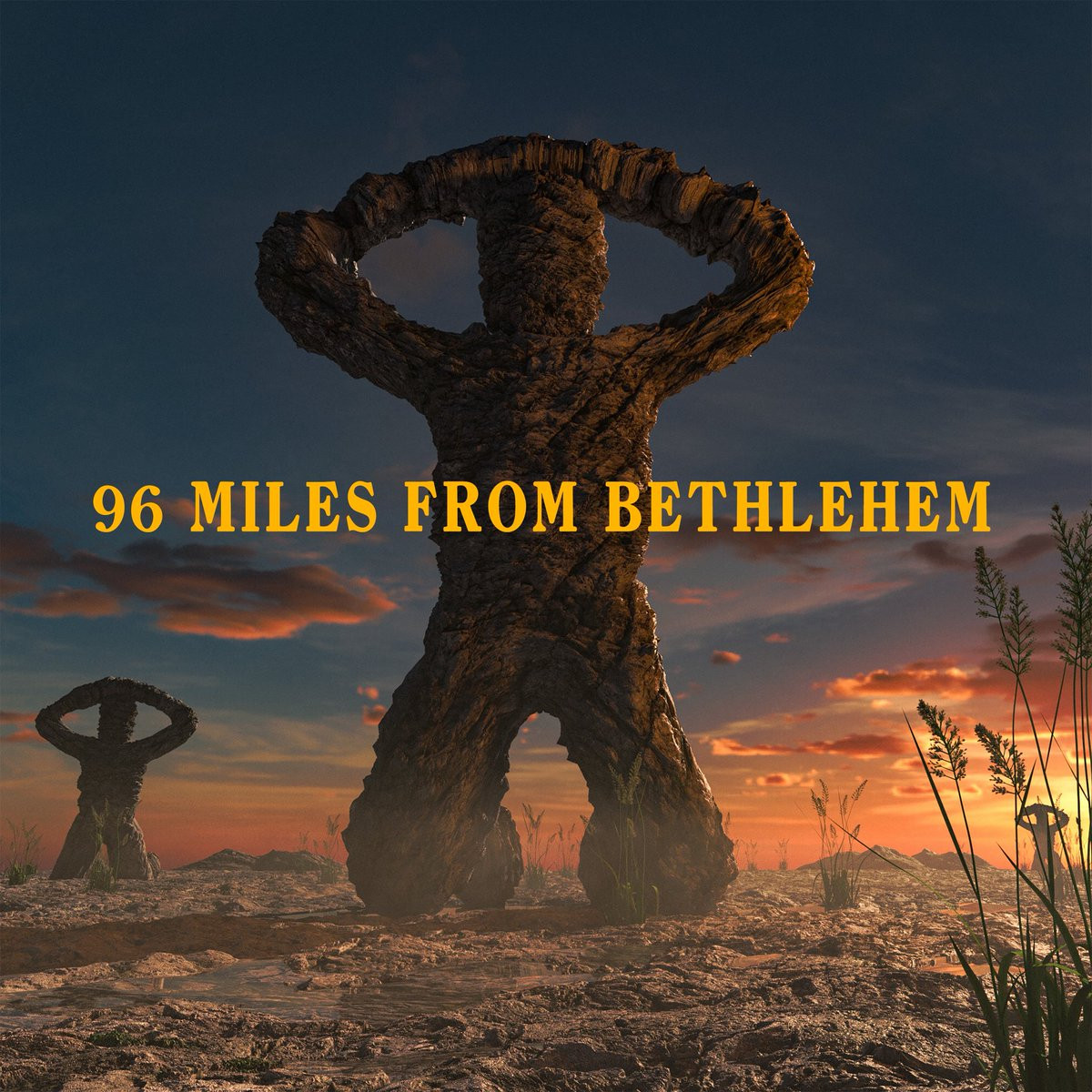 Обложка альбома Белли "96 miles from Bethlehem"