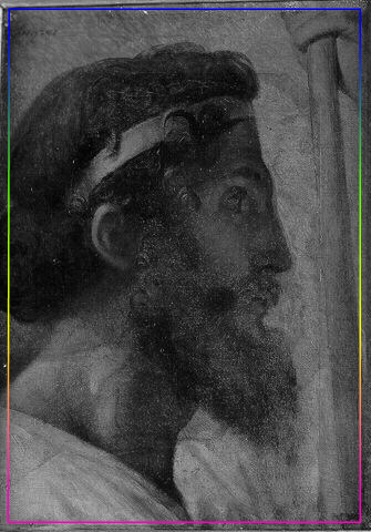 Портрет Писистрата. Жан Огюст Доминик Энгр. 1824-1834. Музей Энгра, Франция
