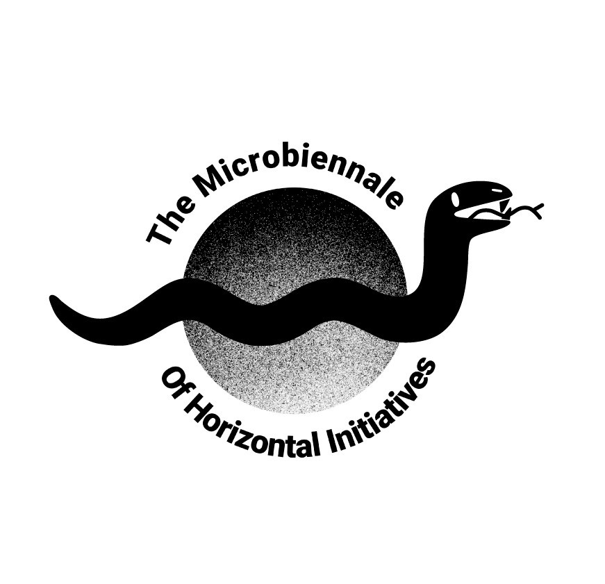 The Microbiennale logo by Varvara Dankova
