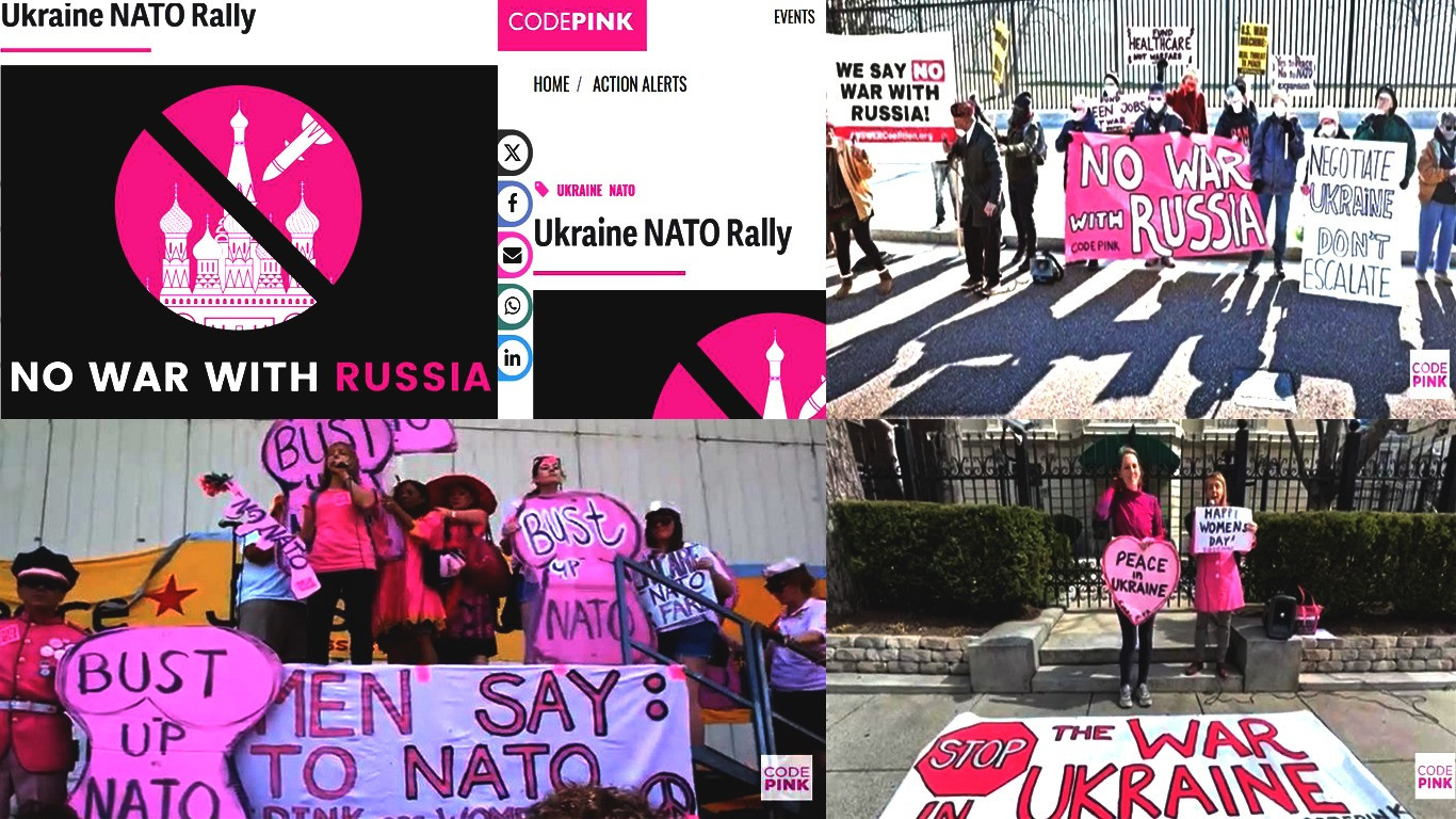 CODEPINK: Russia Is Our Friend!