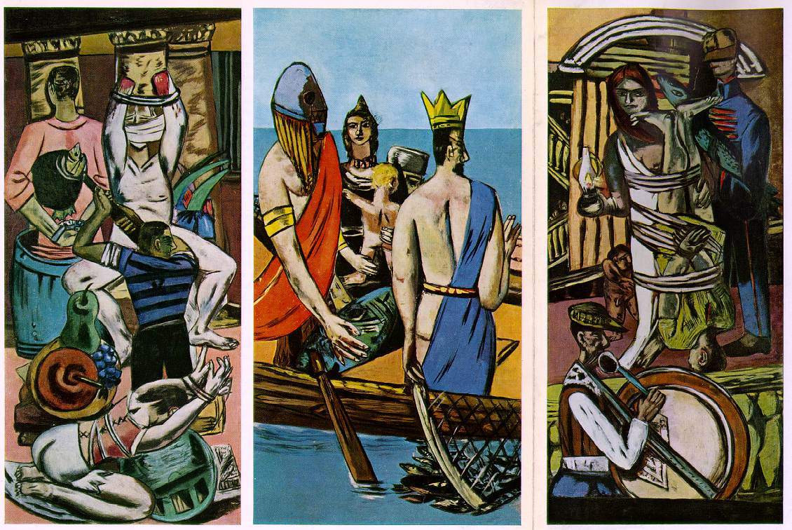 Триптих «Отплытие», 1932