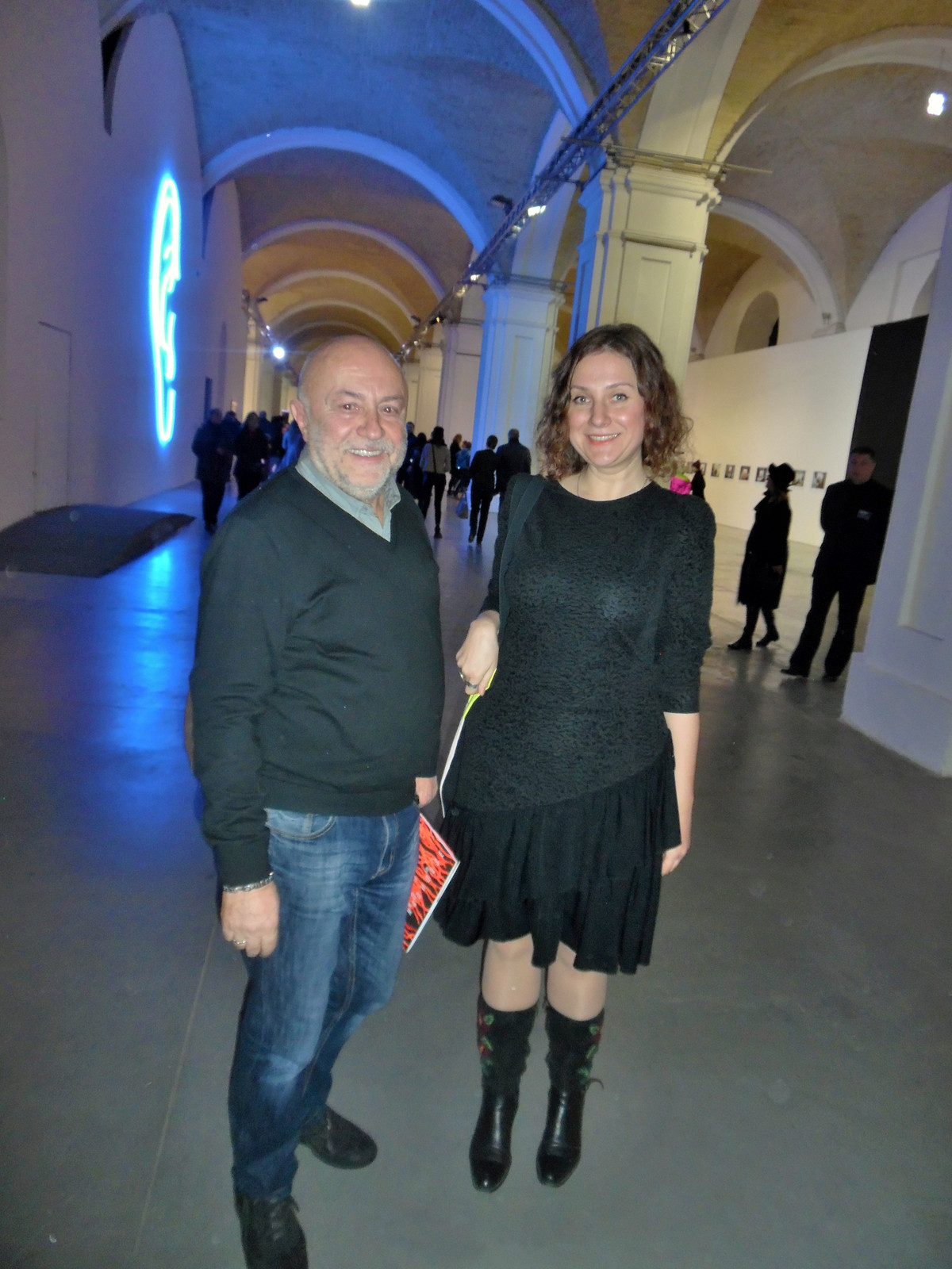 Олександр Соловьйов та Аліса Ложкіна, співкуратори «Event Horizon».