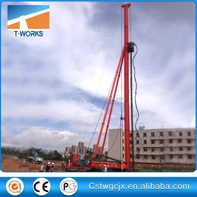 Tough Construction Environments Call for a Durable Pile Boring Machine