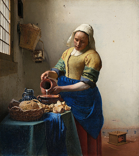 Ян Вермеер. Молочница (1658-1660). Национальный музей. Амстердам 