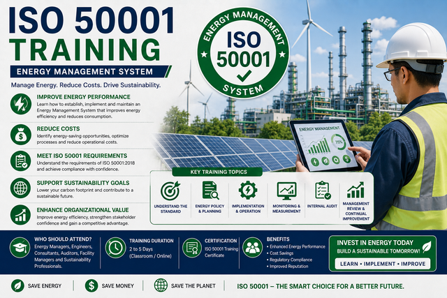 ISO 50001 Training: Building Expertise in Energy Management Systems