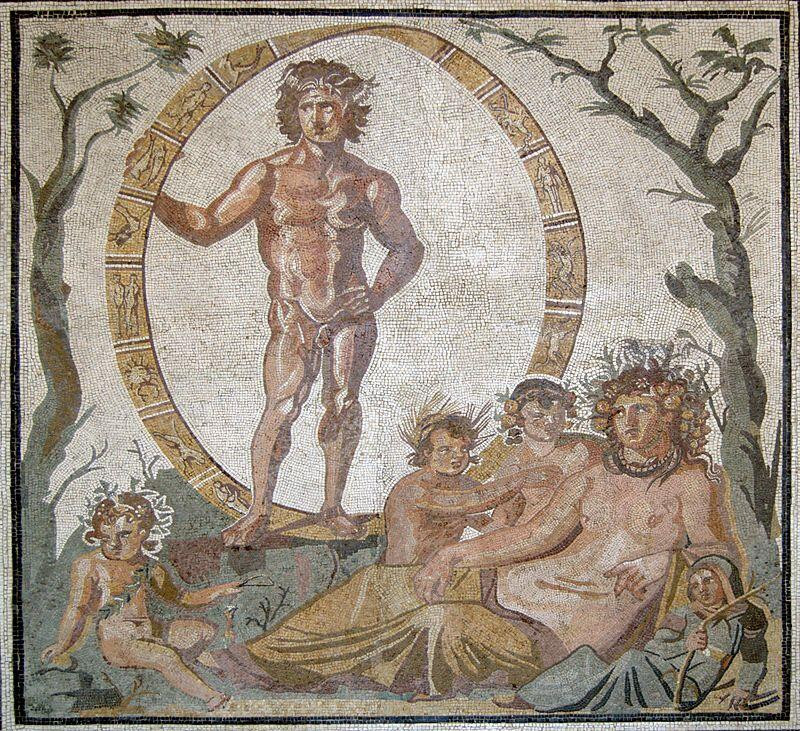 Лента Мёбиуса на&nbsp;Римской мозаике