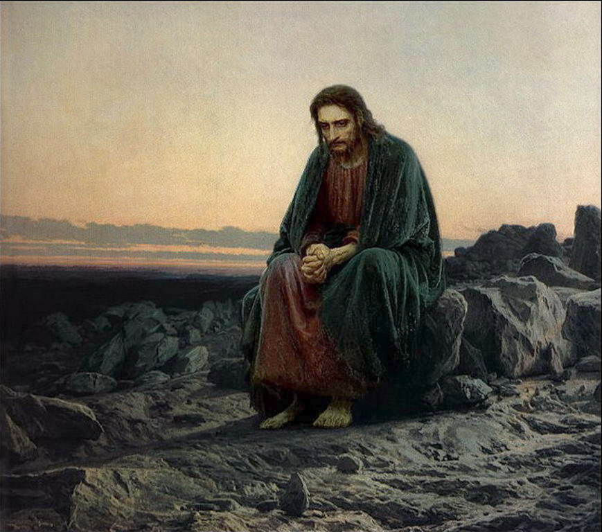 Христос в&nbsp;пустыне, 1972&nbsp;г.&nbsp;ГТГ