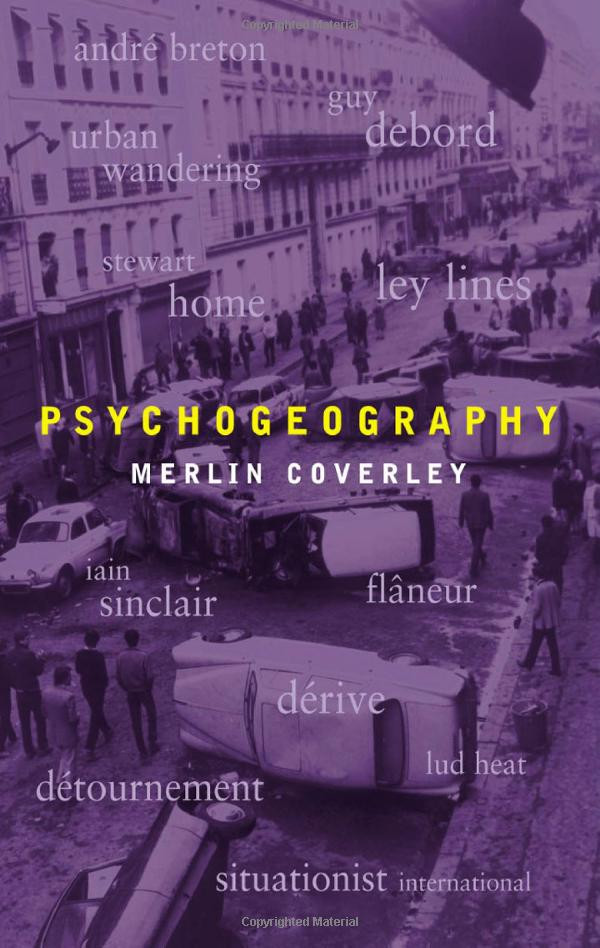 Обложка книги “Psychogeography”, автор Мерлин Каверли 