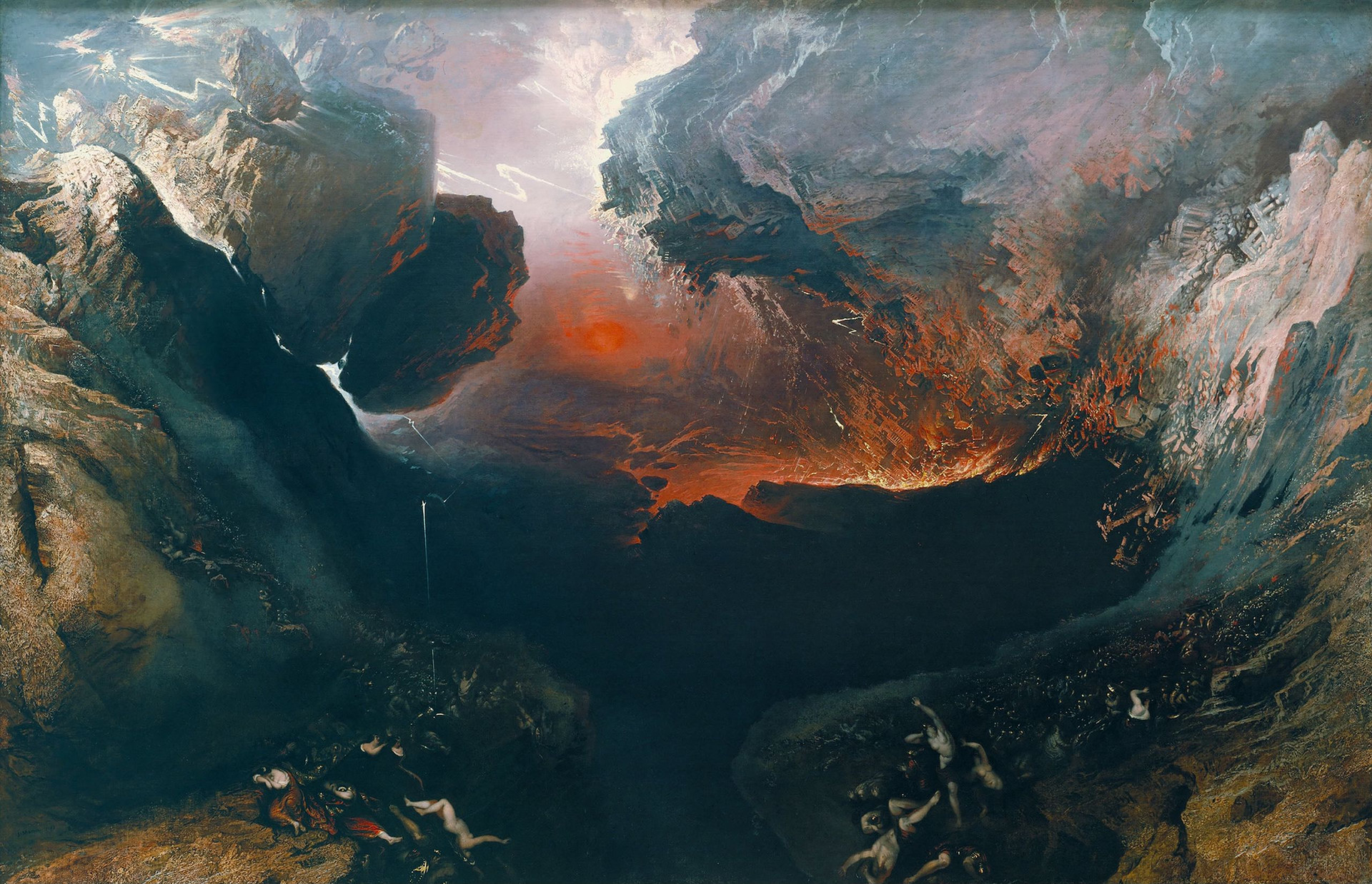 John Martin. The Great Day of His Warth. 1853