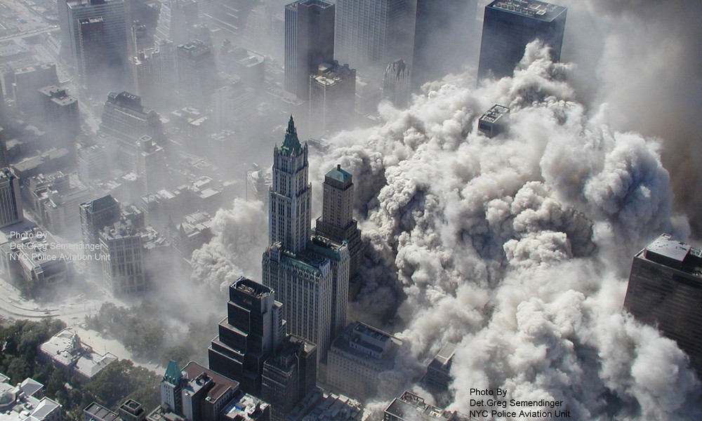 11 сентября 2001&nbsp;года, Манхэттен