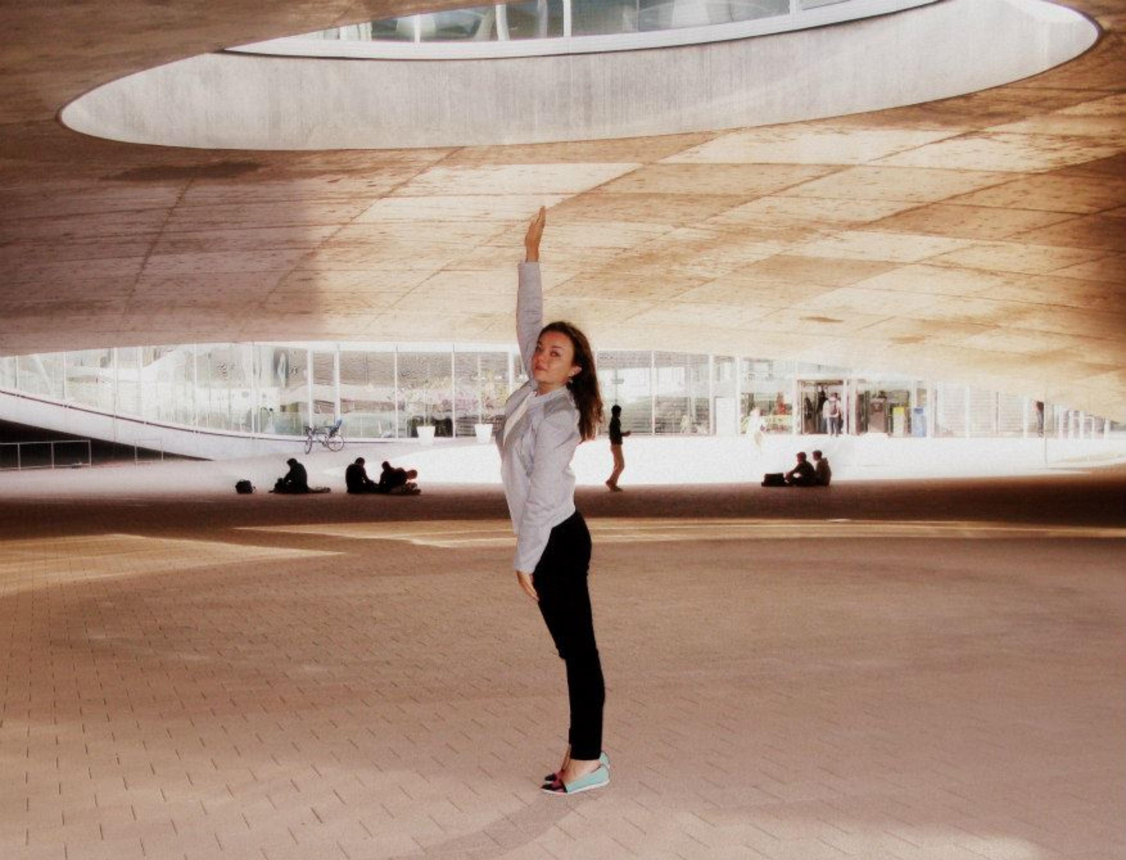 Rolex centre, SANAA. Лозанна, Швейцария. Авторское фото