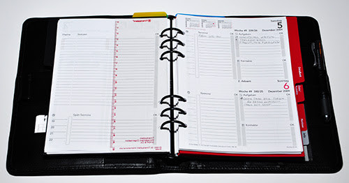 Блокнот Time/system, примерно как был у отца