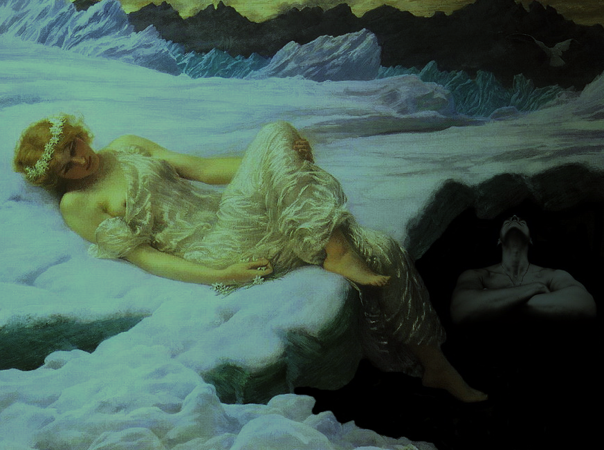 В&nbsp;рамках картины Эдварда Роберта Хьюза «Сердце снегов».