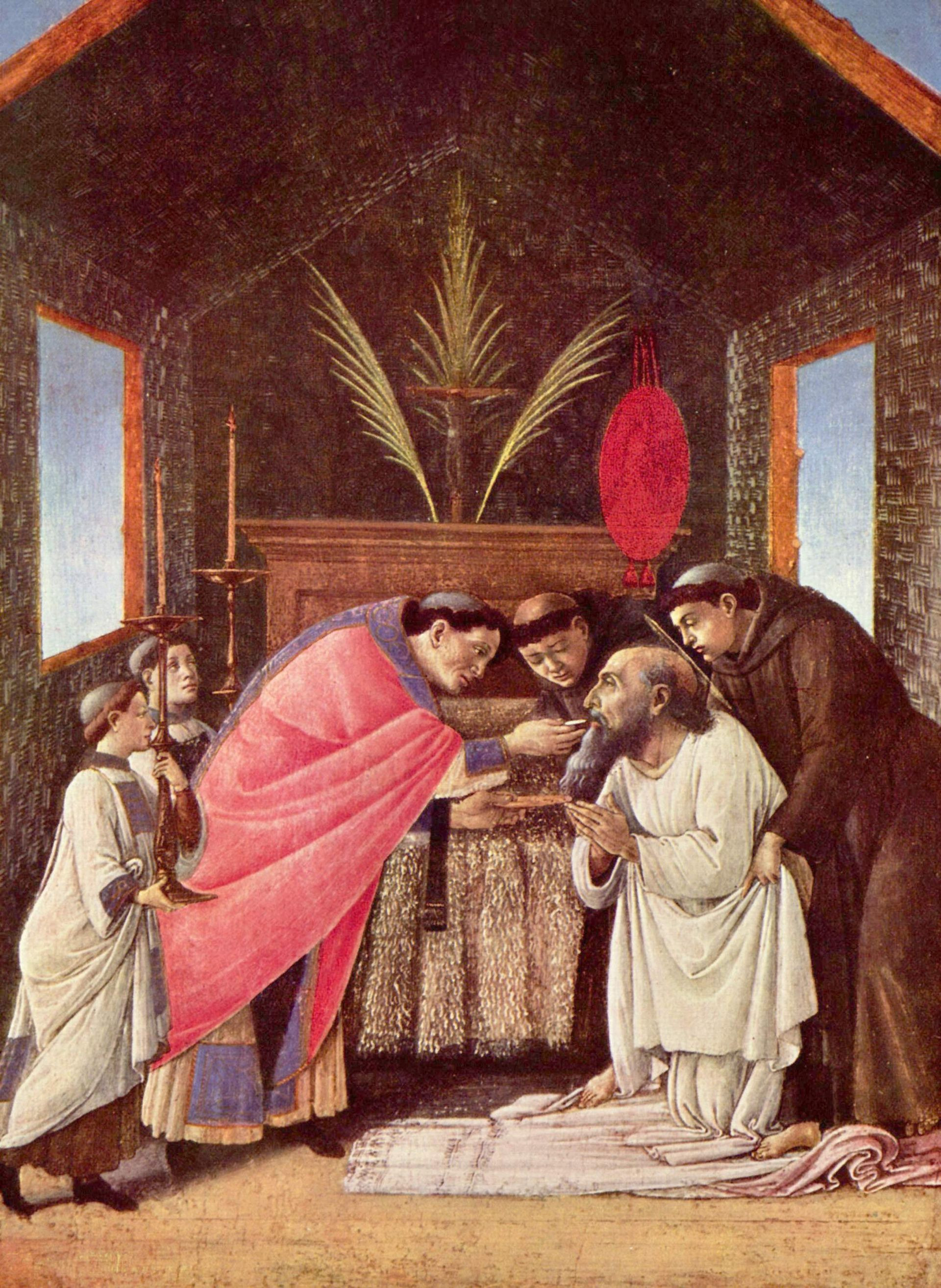 Сандро Боттичелли «Евхаристия», 1495&nbsp;год
