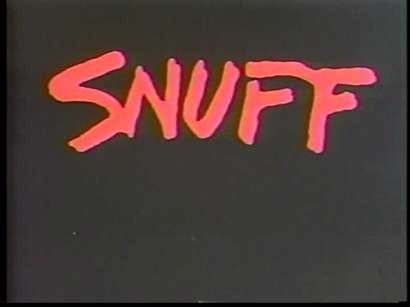 Постер к&nbsp;фильму Snuff. Реж. Майкл Финдли, 1976.