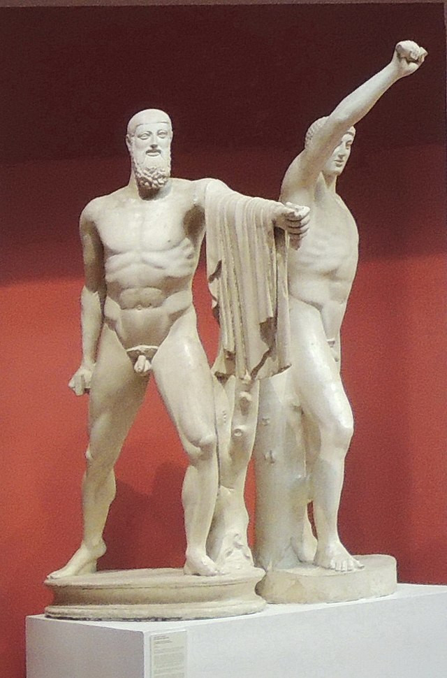 Harmodius and Aristogeiton. Pushkin museum