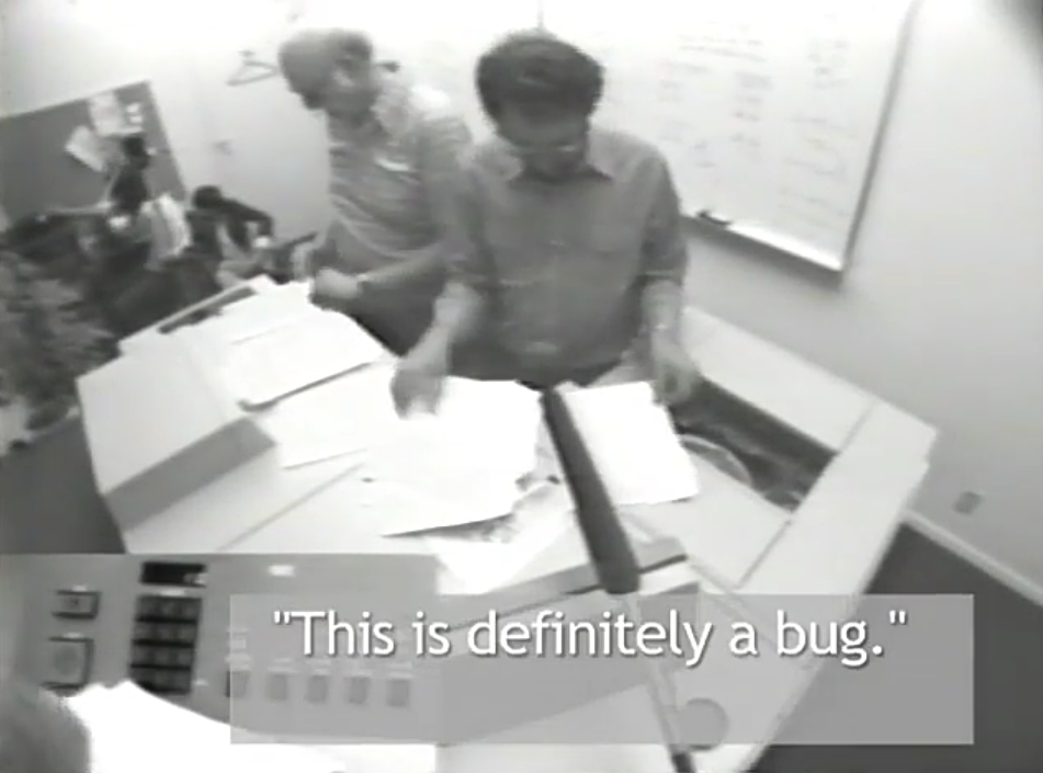 Аллен Ньюэлл и&nbsp;Роберт Каплан пытаются разобраться с&nbsp;Xerox 8200