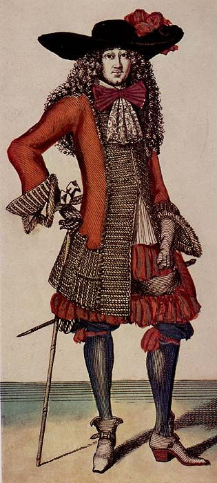 Модник 17 века