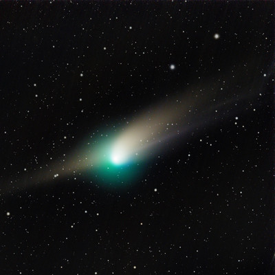 Комета C/2022 E3 (ZTF) в конце января — начале февраля 2023