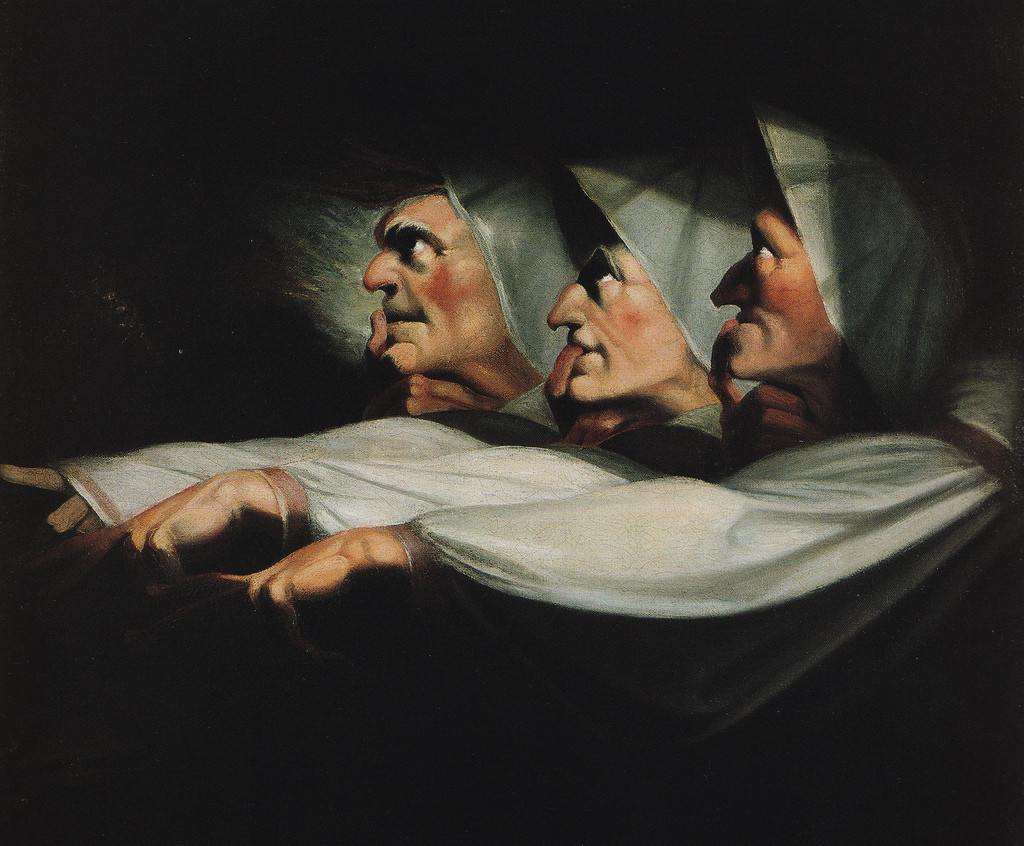 Macbeth Paintings, картина Генри Фюссли