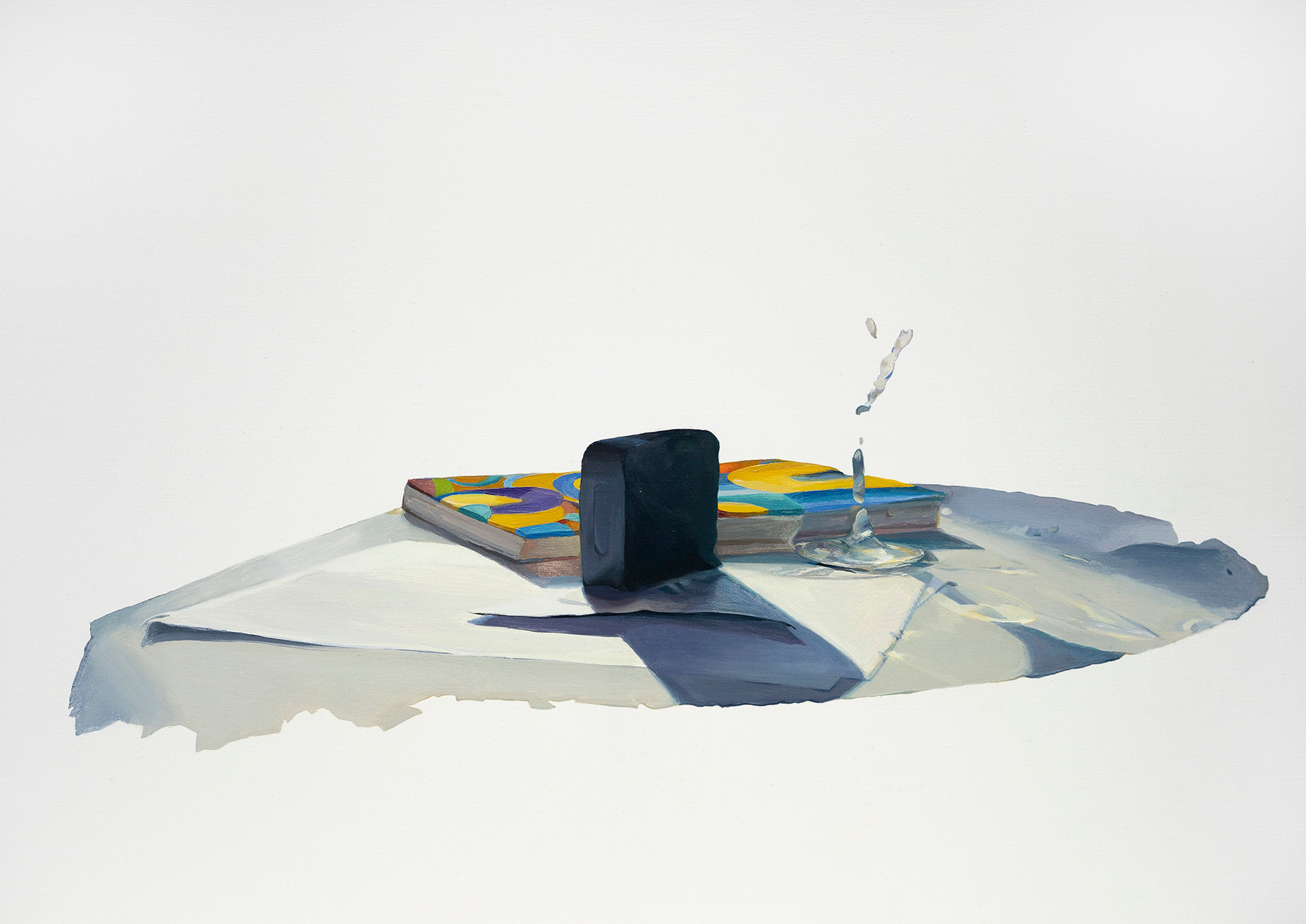 Union of impossible. From the New Optics series. 2020. oil on canvas. 50 cm x 70 cm.