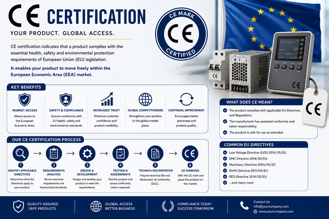 CE Certificering: Voldoe aan Europese Eisen en Vergroot Uw Markttoegang
