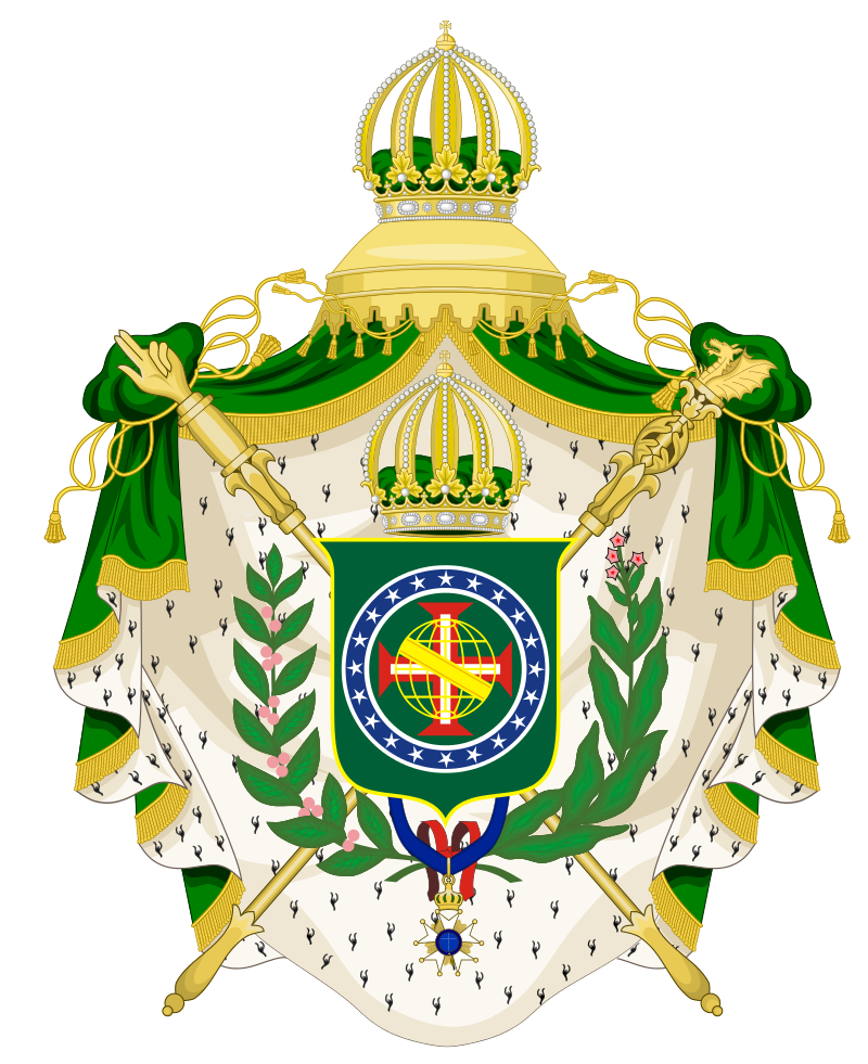 Герб Бразильской Империи.