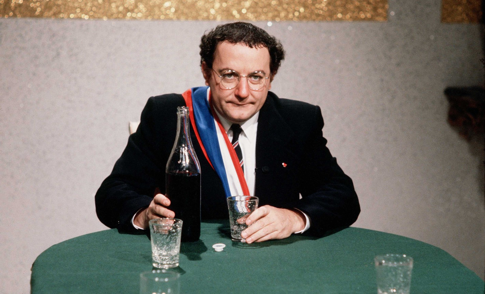 Колюш, французский комик, в&nbsp;1981&nbsp;году баллотировавшийся на&nbsp;пост президента Франции. © GINIES/SIPA