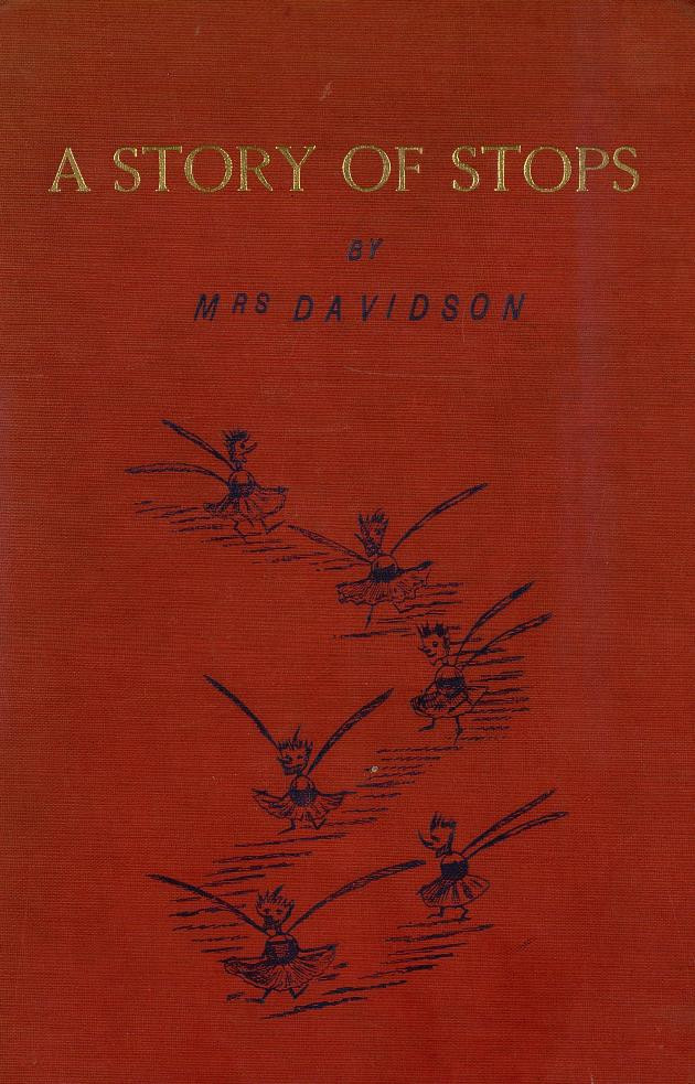 Иллюстрации Гвендолин Давидсон из книги “A story of stops” (1891?)
