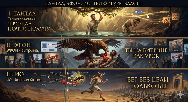 Тантал, Эфон, Ио