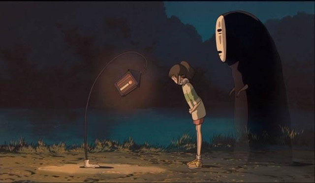 About Spirited away...