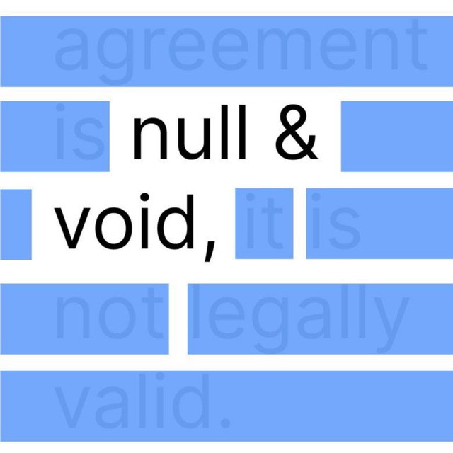 Null and Void