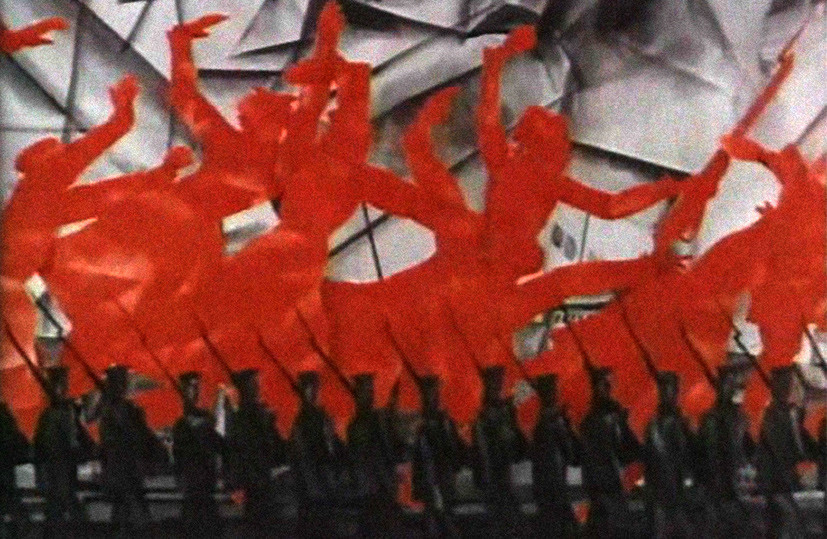 Кадр из&nbsp;мультфильма Юрия Норштейна «25-е, первый день», посвященного 50-летию революции
